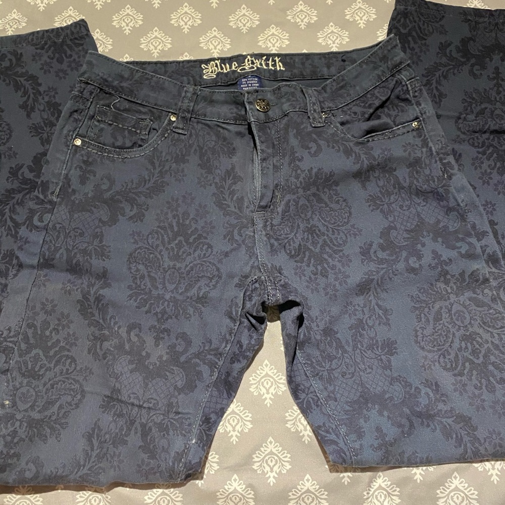 Dark blue skinny jeans
